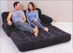 Надувная мебель: воздушные кровати