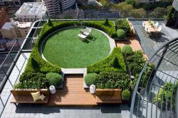 Сады на крышах большого города