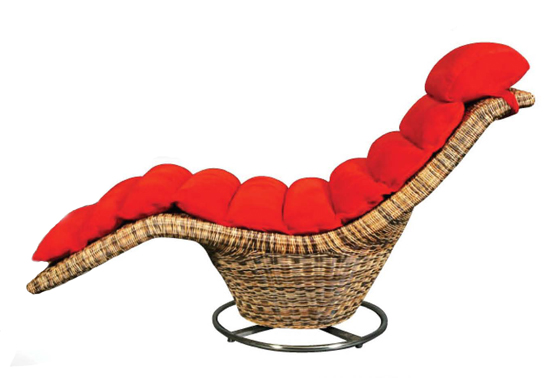 Кресло плетеное ротанг три цвета