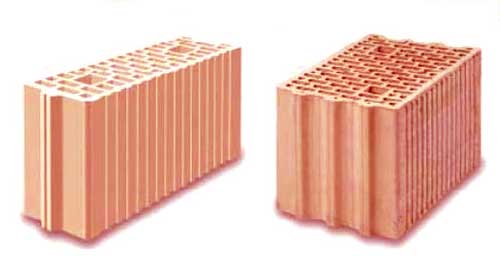 Блоки из поризованной керамики