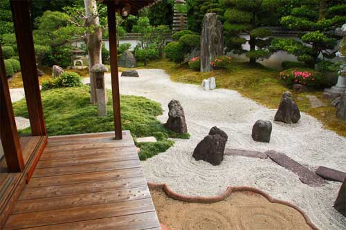 Домашний японский сад
