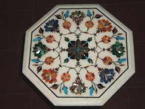Фрагмент мозаики в Тадж-Махале